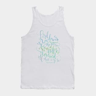 My Cup of Blessing - Psalms 16:5 Tank Top